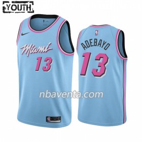 Camiseta Niños Miami Heat Bam Adebayo 13 2019-20 Nike City Edition Swingman